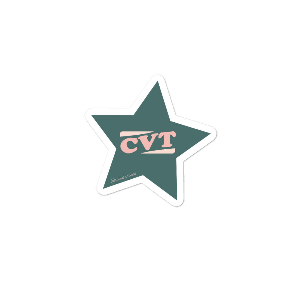 CVT Superstar Sticker