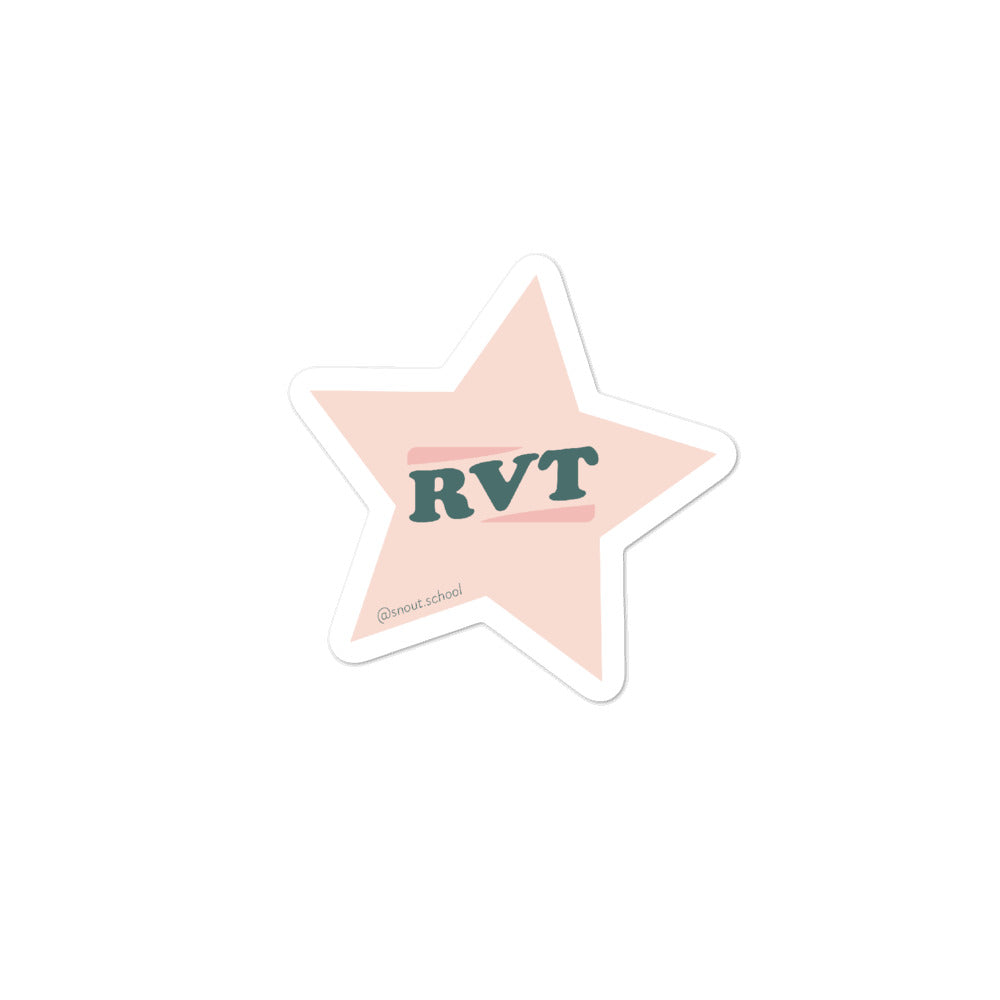 RVT Superstar Sticker